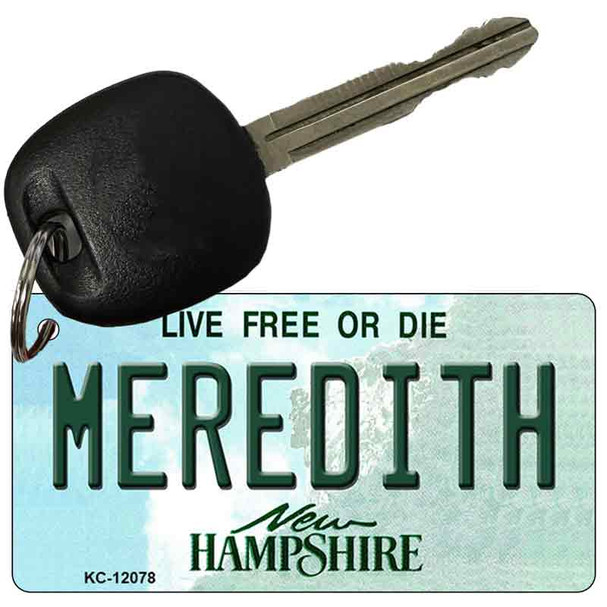 Meredith New Hampshire State Wholesale Novelty Metal Key Chain