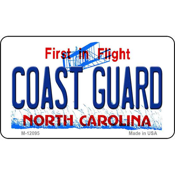 Coast Guard North Carolina State Wholesale Novelty Metal Magnet M-12095
