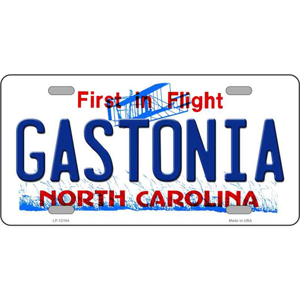 Gastonia North Carolina State Wholesale Novelty Metal License Plate