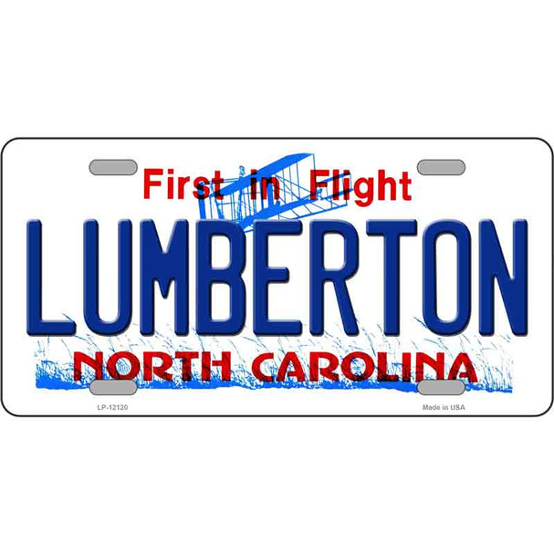 Lumberton North Carolina State Wholesale Novelty Metal License Plate