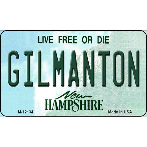Gilmanton New Hampshire Wholesale Novelty Metal Magnet M-12134