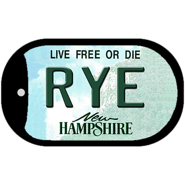 Rye New Hampshire Wholesale Novelty Metal Dog Tag Necklace