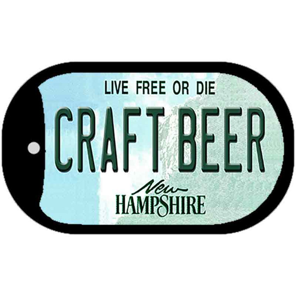 Craft Beer New Hampshire Wholesale Novelty Metal Dog Tag Necklace