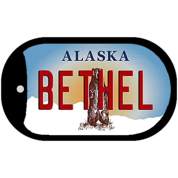 Bethel Alaska Wholesale Novelty Metal Dog Tag Necklace