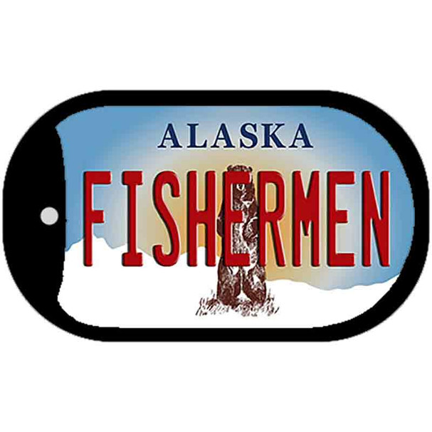 Fishermen Alaska Wholesale Novelty Metal Dog Tag Necklace