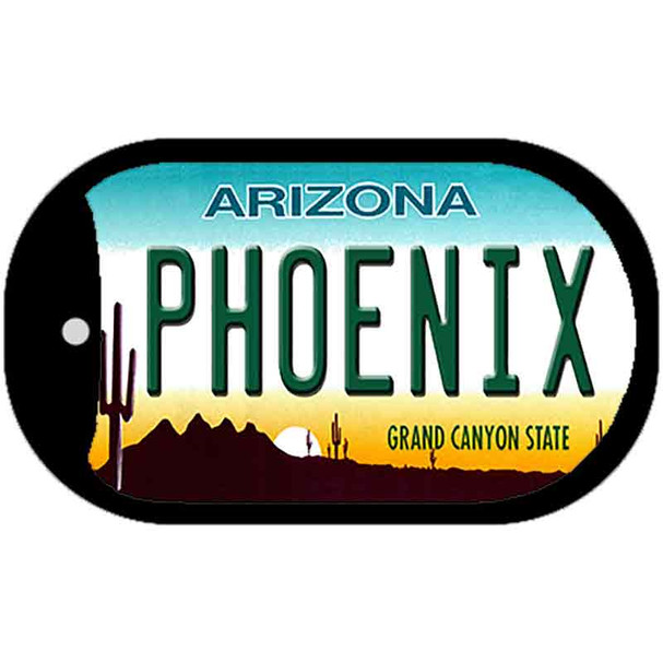 Phoenix Arizona Wholesale Novelty Metal Dog Tag Necklace