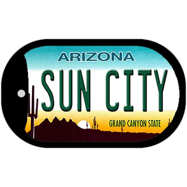 Sun City Arizona Wholesale Novelty Metal Dog Tag Necklace