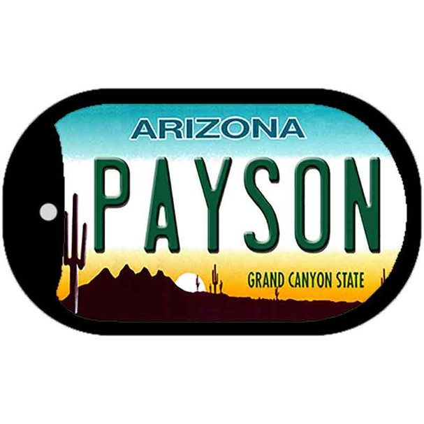 Payson Arizona Wholesale Novelty Metal Dog Tag Necklace