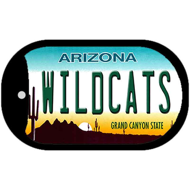 Wildcats Arizona Wholesale Novelty Metal Dog Tag Necklace