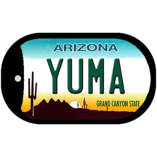 Yuma Arizona Wholesale Novelty Metal Dog Tag Necklace