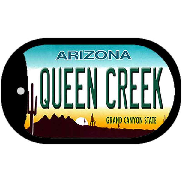 Queen Creek Arizona Wholesale Novelty Metal Dog Tag Necklace