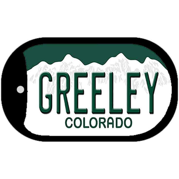 Greeley Colorado Wholesale Novelty Metal Dog Tag Necklace
