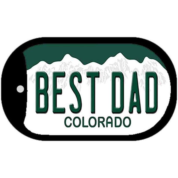 Best Dad Colorado Wholesale Novelty Metal Dog Tag Necklace