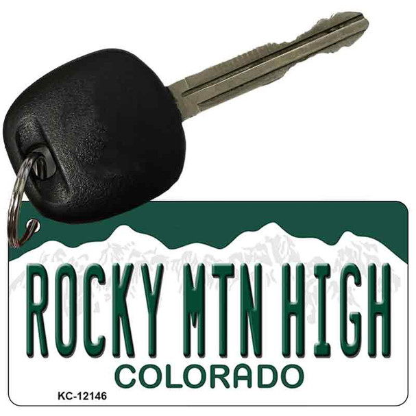 Rocky Mountain High Colorado Wholesale Novelty Metal Key Chain