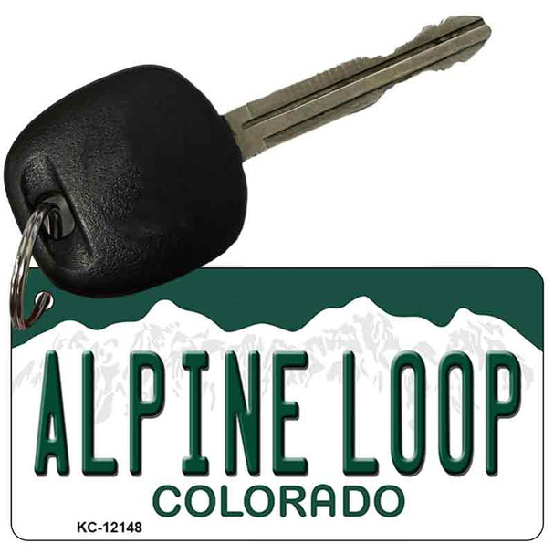 Alpine Loop Colorado Wholesale Novelty Metal Key Chain
