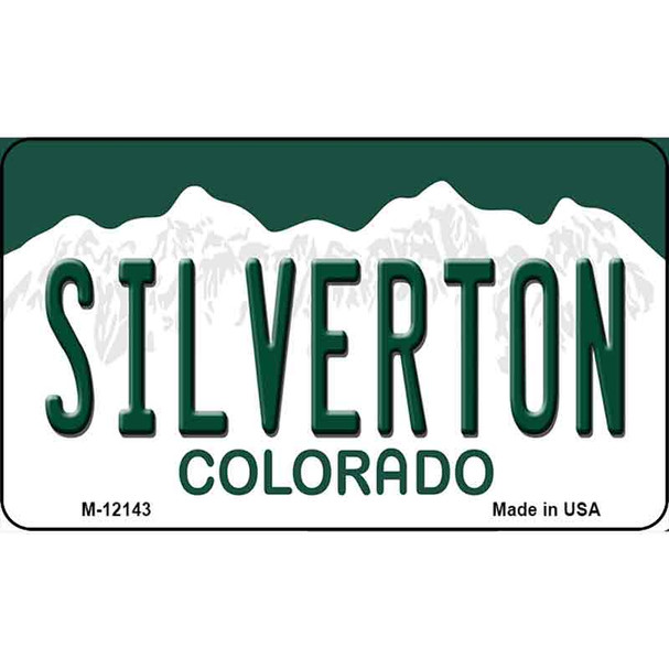 Silverton Colorado Wholesale Novelty Metal Magnet M-12143