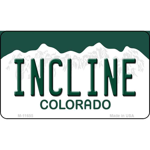 Incline Colorado Wholesale Novelty Metal Magnet M-11655