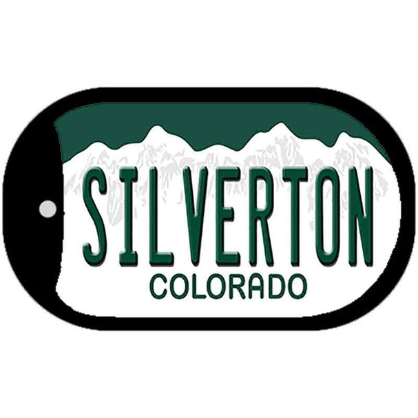 Silverton Colorado Wholesale Novelty Metal Dog Tag Necklace
