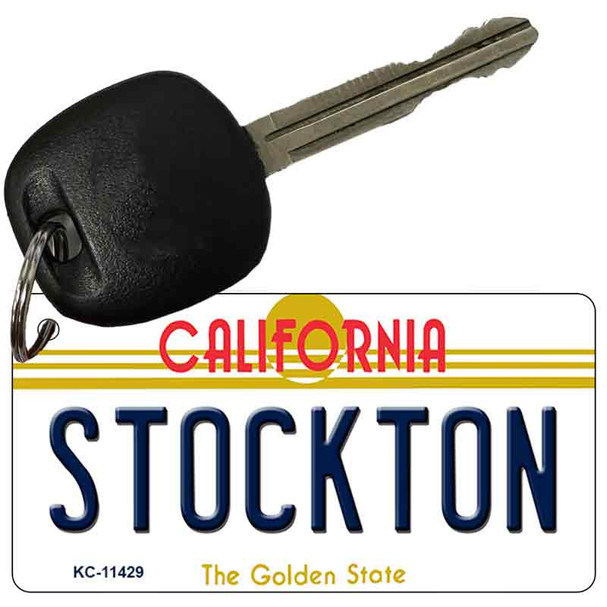 Stockton California Wholesale Novelty Metal Key Chain