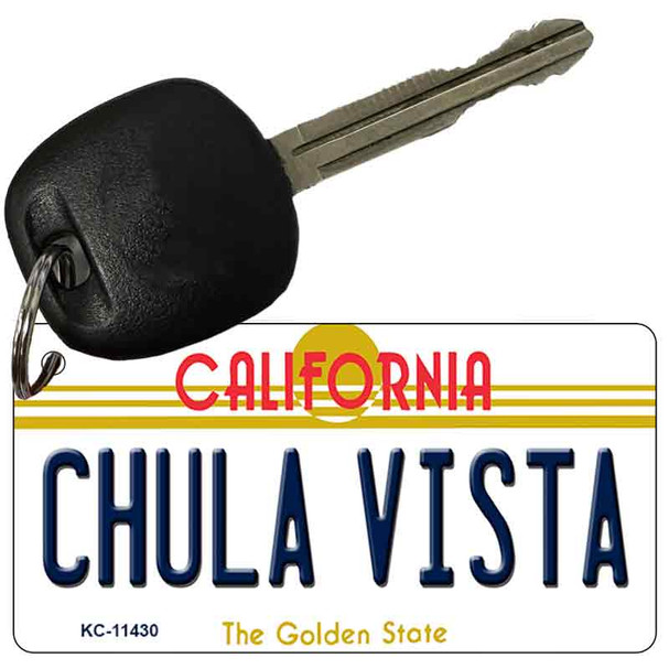 Chula Vista California Wholesale Novelty Metal Key Chain