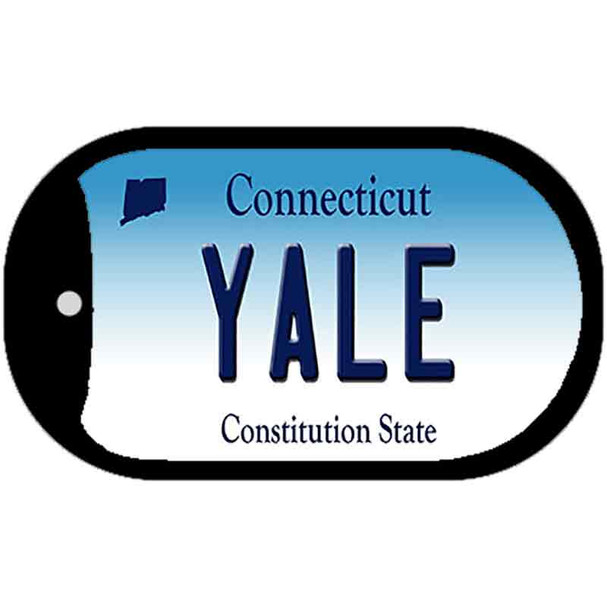 Yale Connecticut Wholesale Novelty Metal Dog Tag Necklace