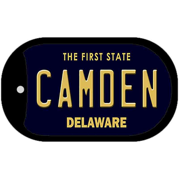 Camden Delaware Wholesale Novelty Metal Dog Tag Necklace