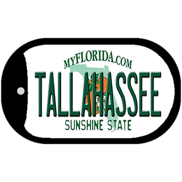 Tallahassee Florida Wholesale Novelty Metal Dog Tag Necklace