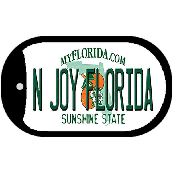 N Joy Florida Wholesale Novelty Metal Dog Tag Necklace