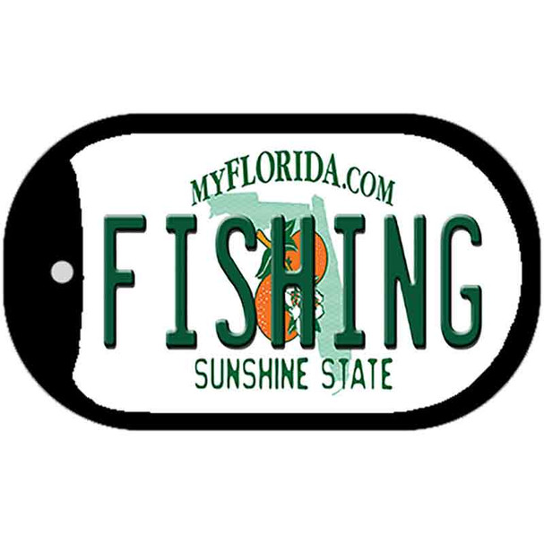 Fishing Florida Wholesale Novelty Metal Dog Tag Necklace