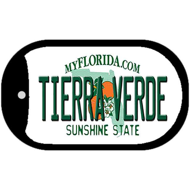 Tierra Verde Florida Wholesale Novelty Metal Dog Tag Necklace