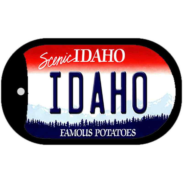 Idaho Wholesale Novelty Metal Dog Tag Necklace