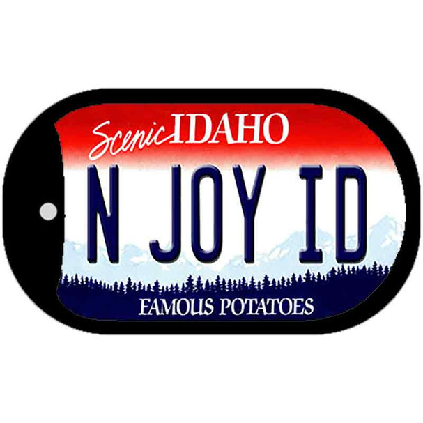 N Joy ID Idaho Wholesale Novelty Metal Dog Tag Necklace