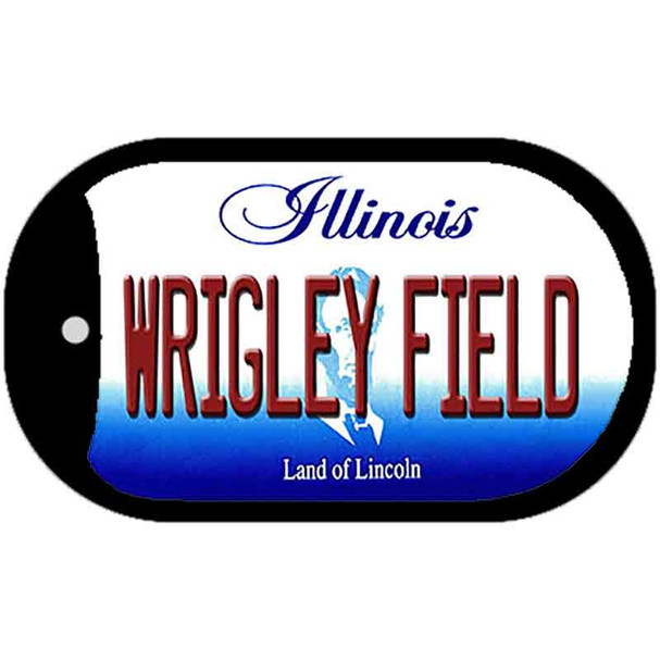 Wrigley Field Illinois Wholesale Novelty Metal Dog Tag Necklace