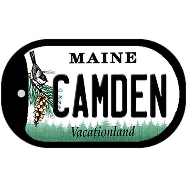 Camden Maine Wholesale Novelty Metal Dog Tag Necklace