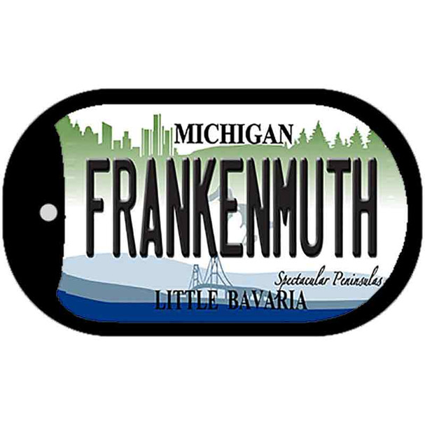 Frankenmuth Michigan Wholesale Novelty Metal Dog Tag Necklace