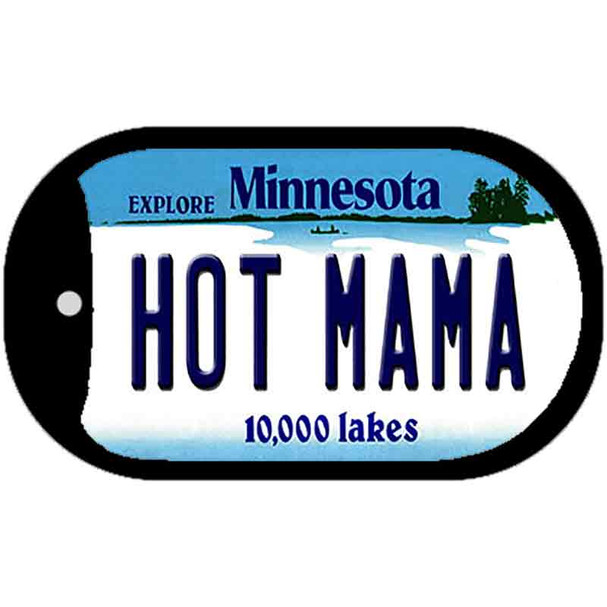 Hot Mama Minnesota Wholesale Novelty Metal Dog Tag Necklace