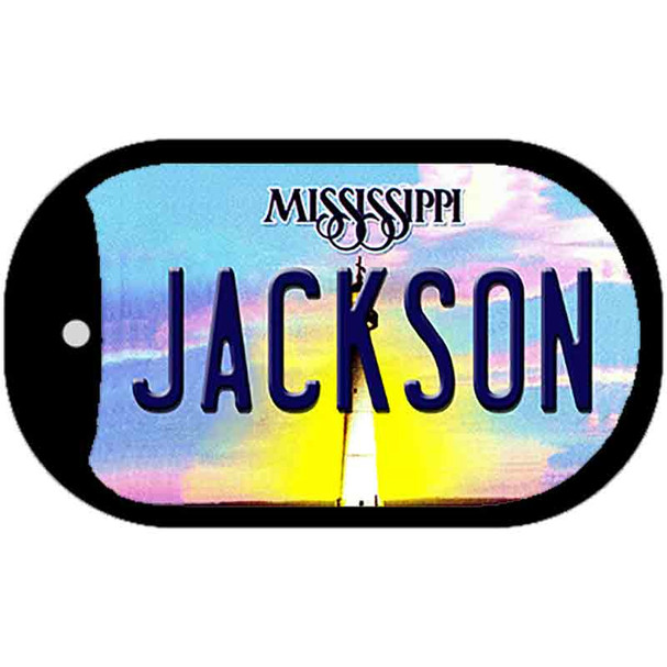 Jackson Mississippi Wholesale Novelty Metal Dog Tag Necklace