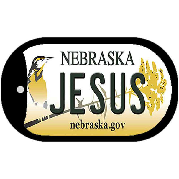 Jesus Nebraska Wholesale Novelty Metal Dog Tag Necklace