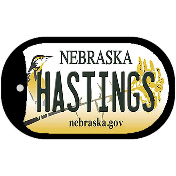 Hastings Nebraska Wholesale Novelty Metal Dog Tag Necklace