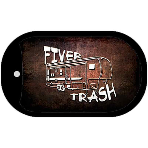 Fiver Trash Wholesale Novelty Metal Dog Tag Necklace