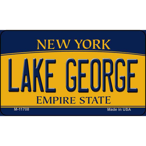 Lake George New York Wholesale Novelty Metal Magnet M-11708