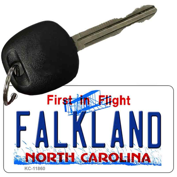 Falkland North Carolina Wholesale Novelty Metal Key Chain