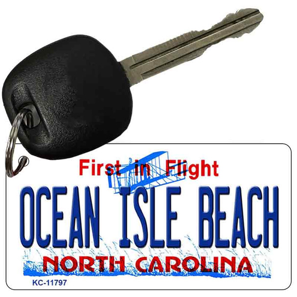 Ocean Isle Beach North Carolina Wholesale Novelty Metal Key Chain