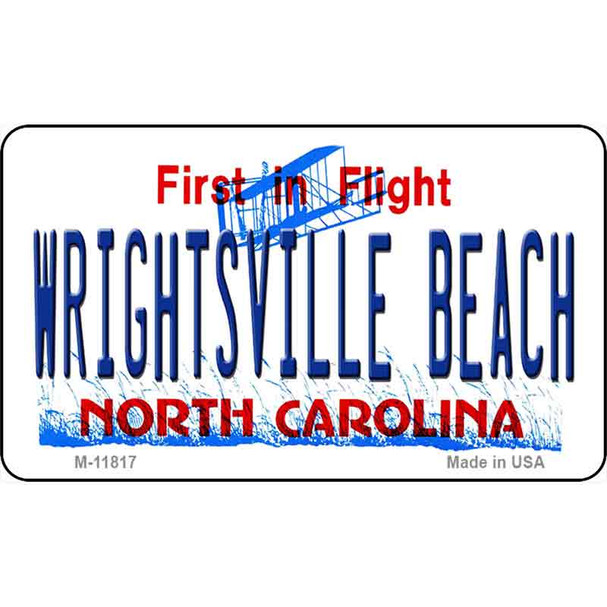 Wrightsville Beach North Carolina Wholesale Novelty Metal Magnet M-11817