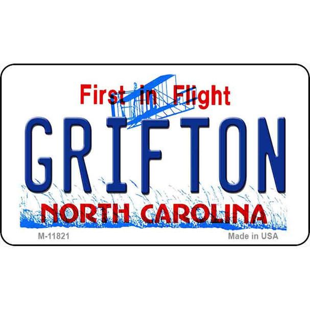 Grifton North Carolina Wholesale Novelty Metal Magnet M-11821