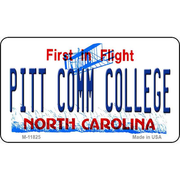 Pitt Comm College North Carolina Wholesale Novelty Metal Magnet M-11825