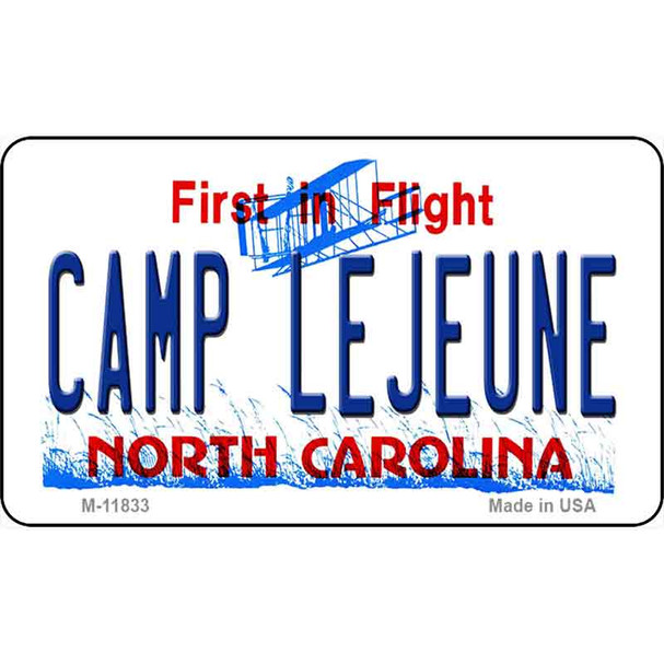 Camp Lejeune North Carolina Wholesale Novelty Metal Magnet M-11833