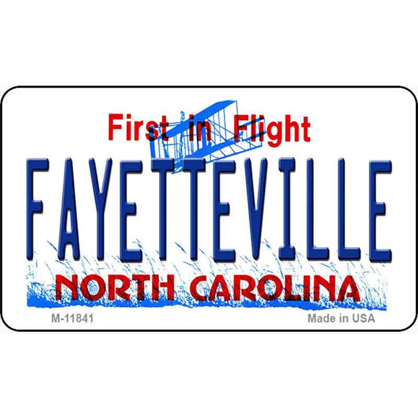 Fayetteville North Carolina Wholesale Novelty Metal Magnet M-11841