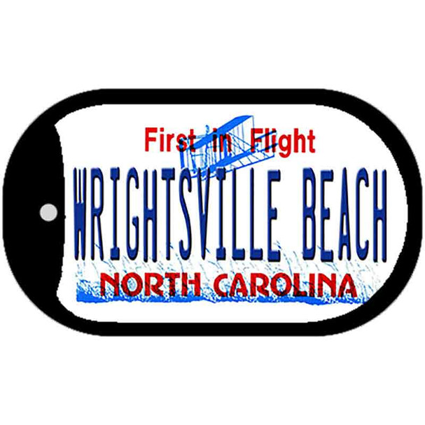 Wrightsville Beach North Carolina Wholesale Novelty Metal Dog Tag Necklace