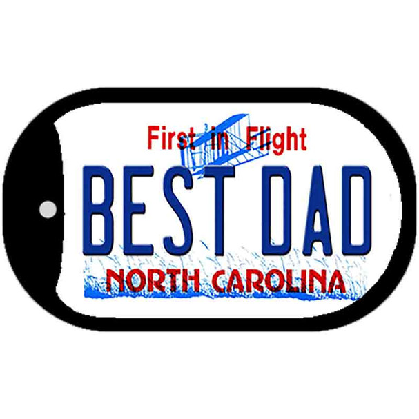 Best Dad North Carolina Wholesale Novelty Metal Dog Tag Necklace